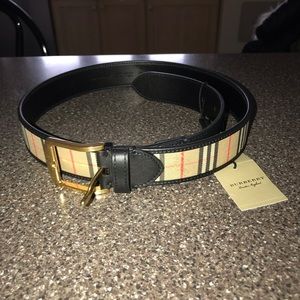 NWT Burberry Belt